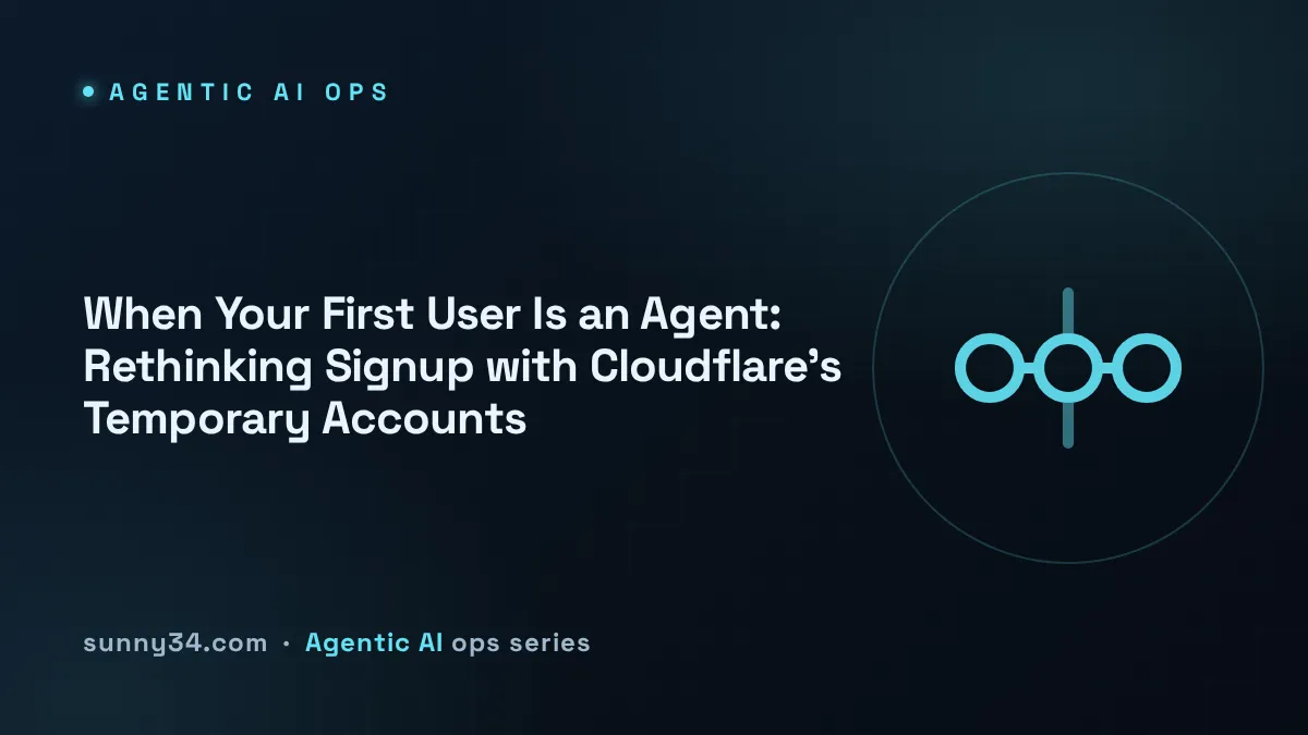 When Your First User Is an Agent thumbnail