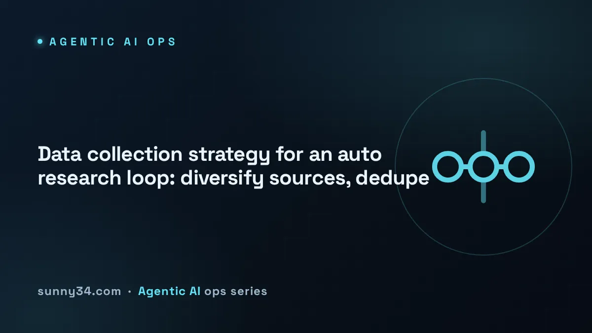 Data Collection Strategy for an Auto Research Loop thumbnail