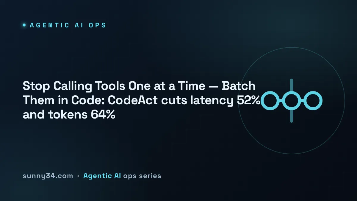 Stop Calling Tools One at a Time — Batch Them in Code thumbnail