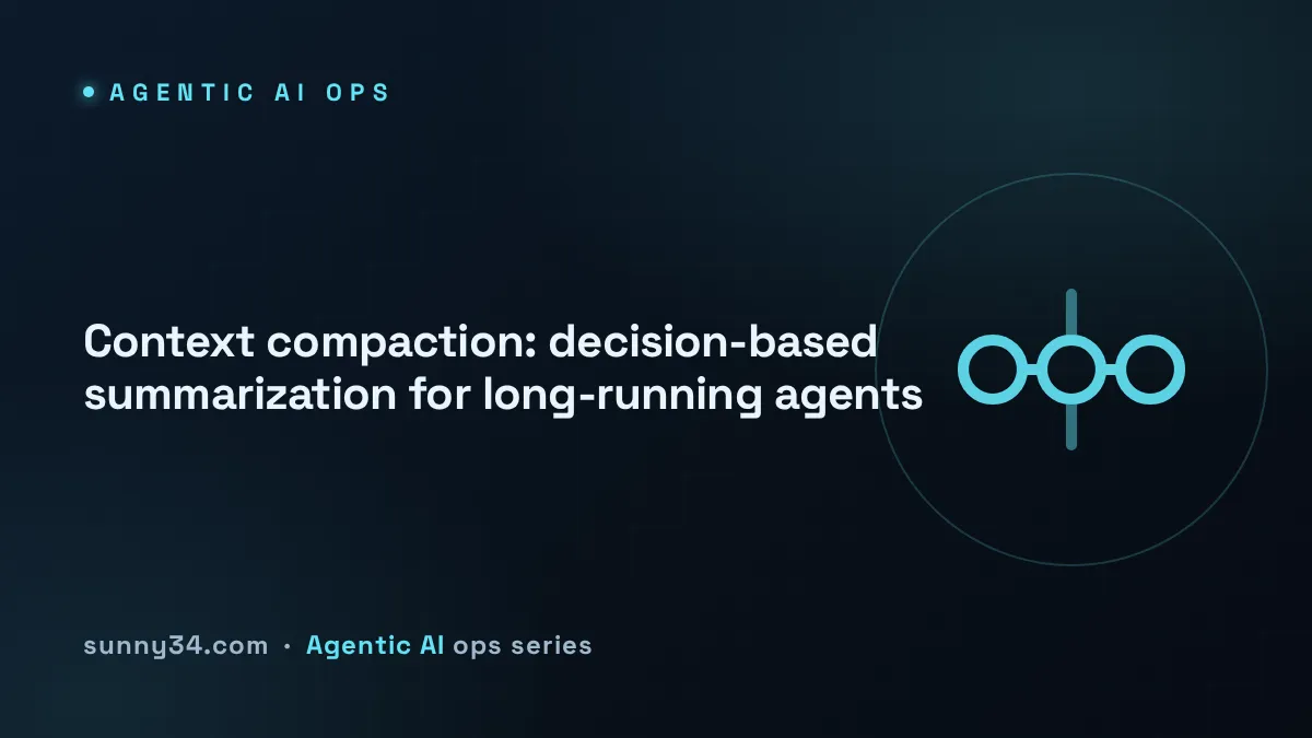 Context Compaction for Long-Running Agents thumbnail