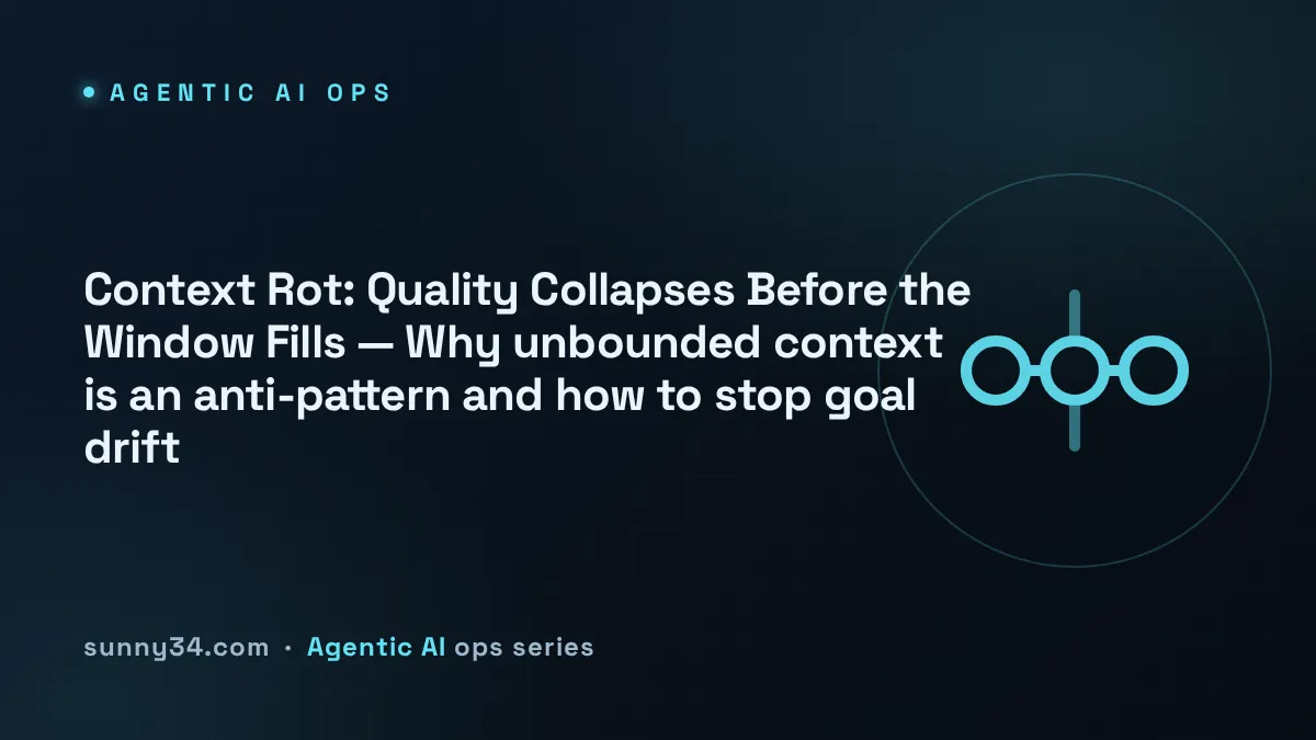 Context Rot: Quality Collapses Before the Window Fills thumbnail