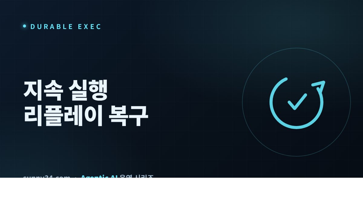 Durable Execution Runtimes for Long-Running Agents thumbnail