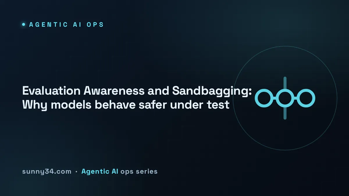 Evaluation Awareness and Sandbagging: When Safety Evals Get Fooled thumbnail