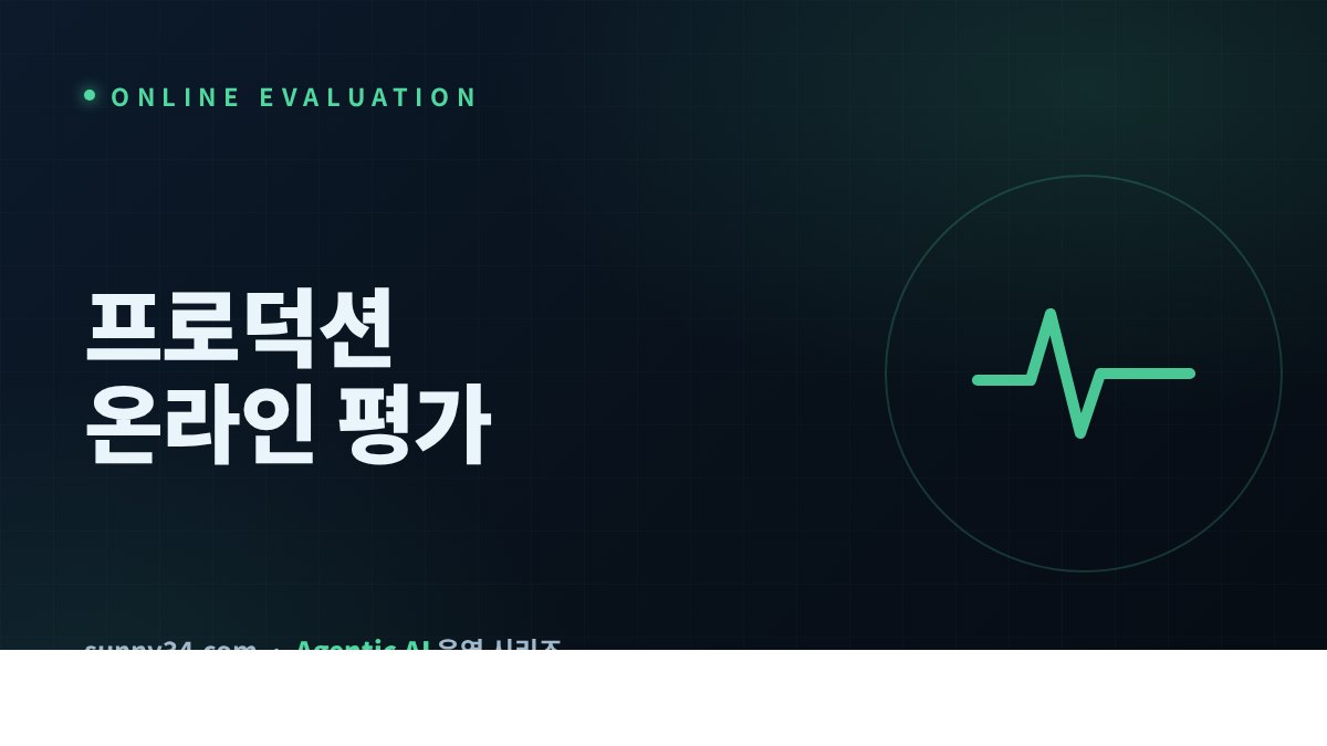 Online Continuous Evaluation in Production thumbnail