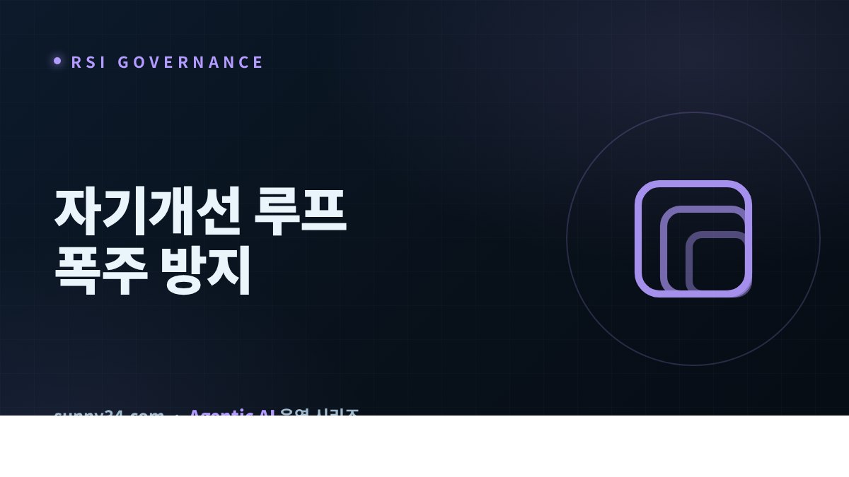 Governing Runaway Self-Improvement Loops thumbnail