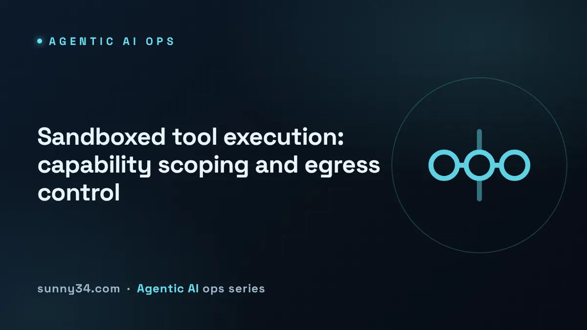 Sandboxed Tool Execution thumbnail
