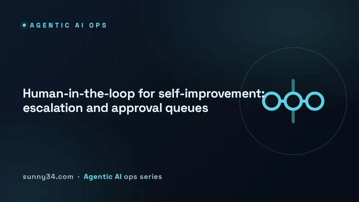 Human-in-the-Loop Design for Self-Improvement thumbnail