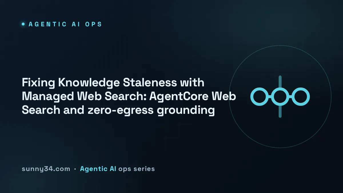 Fixing Knowledge Staleness with Managed Web Search thumbnail