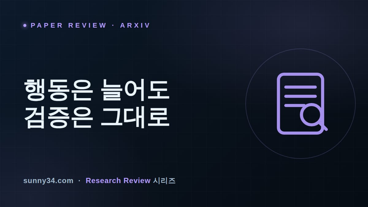 할 수 있는 일은 늘었지만 확인된 건 늘지 않았다: 에이전트형 AI 전 영역 비평 리뷰 썸네일
