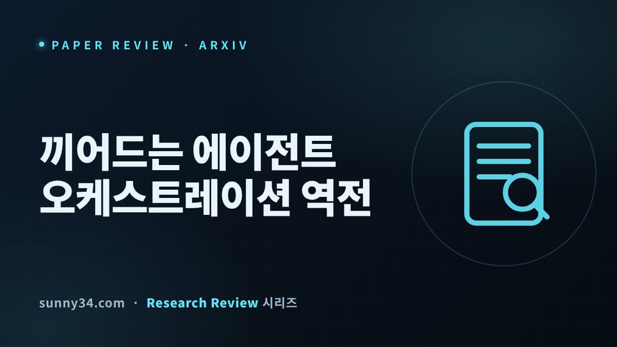먼저 말을 거는 하위 에이전트가 이긴다: 프로액티브 오케스트레이션 GAIA2 44.5%→55.5%, 비용 36%↓ 리뷰 썸네일